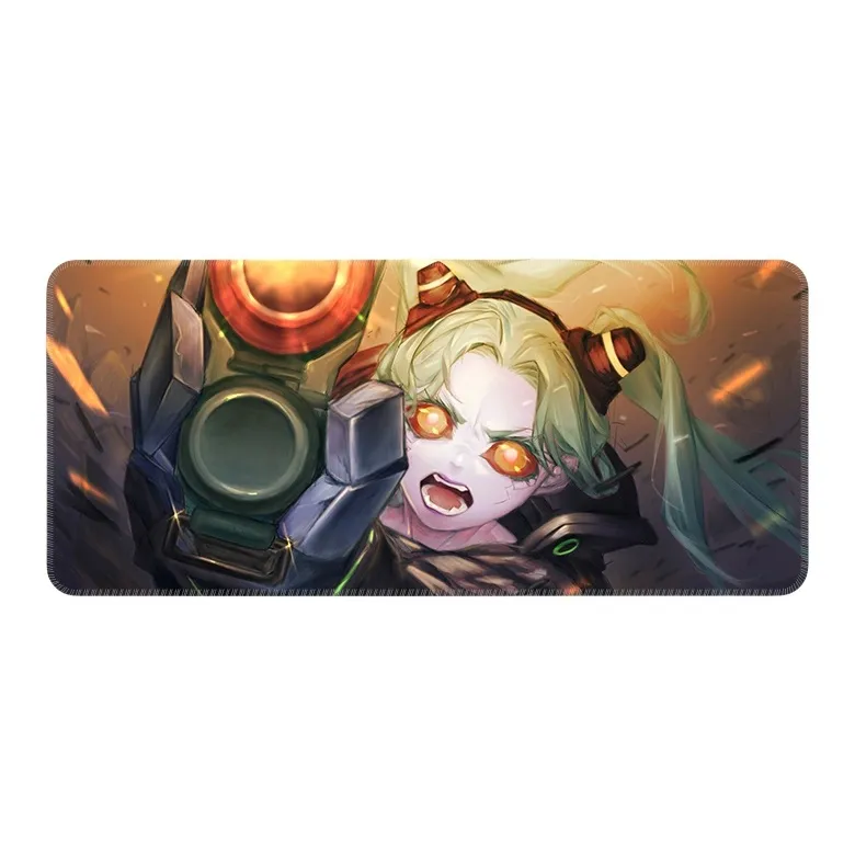 DANYIN Edge Walker Extra Large Men's Anime Gaming Computer Table Mat Cyberpunk Office Desk Cushion Mouse Pads-14