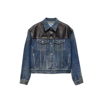 PRADA SS25 Jackets & Coats Women's Marine Blue