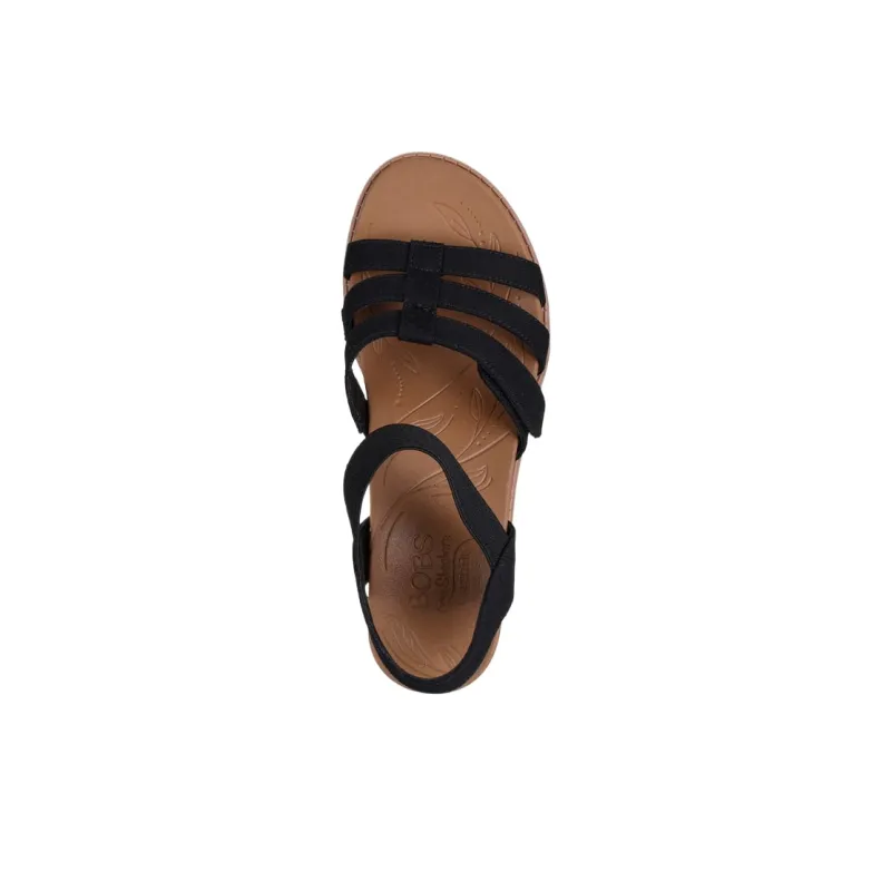 Skechers BOBS Arch Fit Beach Kiss Beach Sandals Women's Black-4