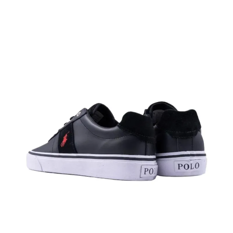 Polo Ralph Lauren Low Top Skateboard Shoes Men's Black-3