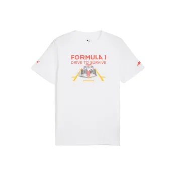 PUMA F1®DRIVER To Survive T Shirt Men's White