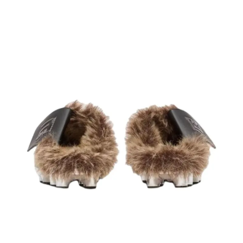 BALMAIN Closed Toe Slippers Men's Green-5