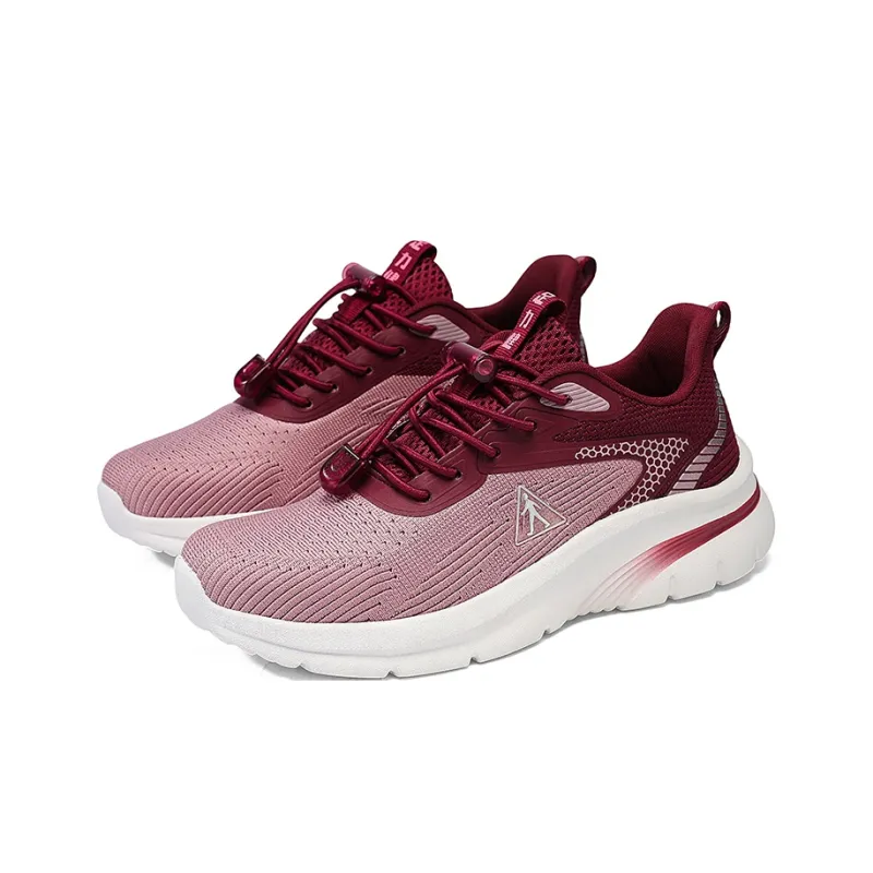 ZULIZ Sports Elderly Shoes Casual Shoes Women's Low Top Maroon/Pink-1