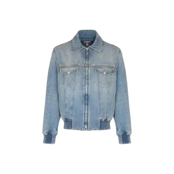 BALMAIN SS25 Jackets & Coats Men's Blue