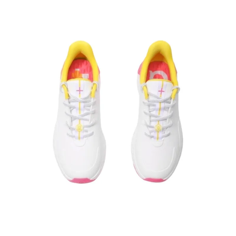 GFORE Slip Resistant, Abrasion Resistant, Waterproof Low Top Golf Shoes Women's White-3