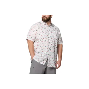Columbia PFG Super Slack Tide Shirt Men's White