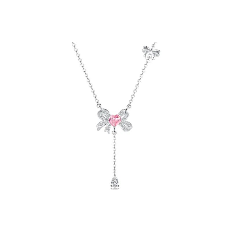 ALI THE FOX S925 Silver Necklaces Women's-0
