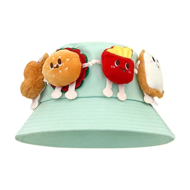 SLEEPYWALK Cotton Bucket Hats Unisex-6