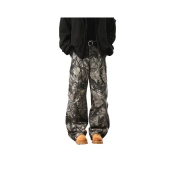 FOREVER 21 Jeans Unisex Fallen Leaves Gray