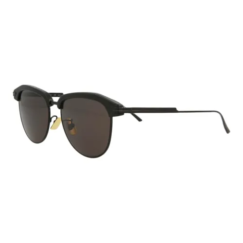 Bottega Veneta Acetate Browline Sunglasses Unisex Black