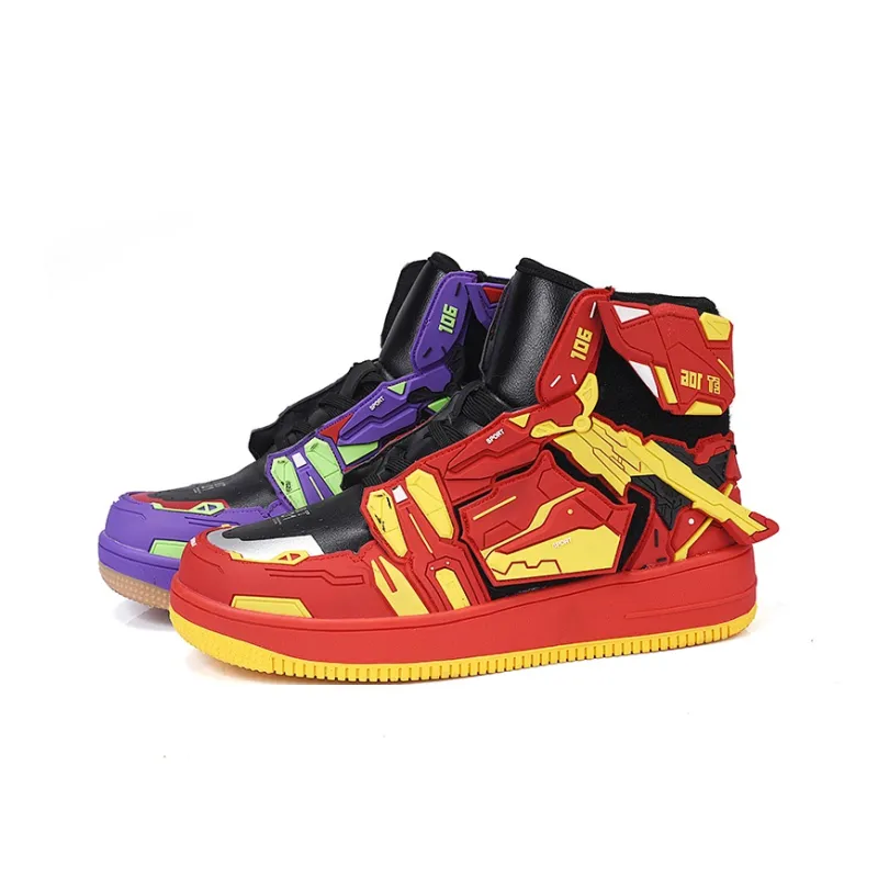 SIMBA'S PRIDE High Top Skateboard Shoes Men's-7