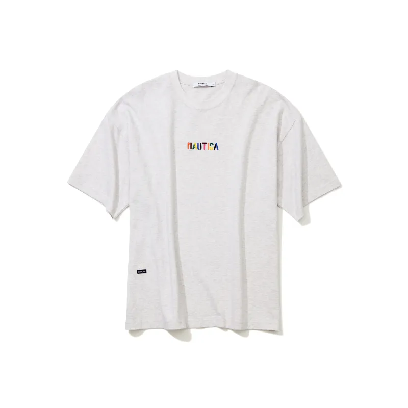 Nautica White Sail T Shirt Unisex-2