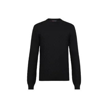 LOUIS VUITTON Sweater Men's Black