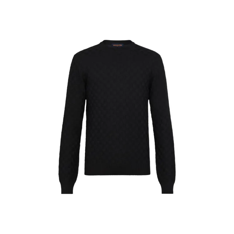 LOUIS VUITTON Sweater Men's Black-0