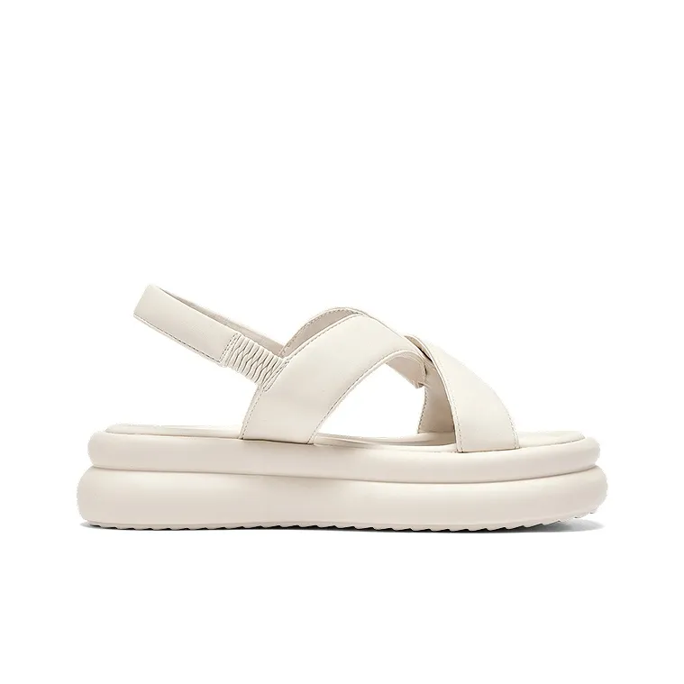 DAPHNE Beach Sandals Women's Ecru-2