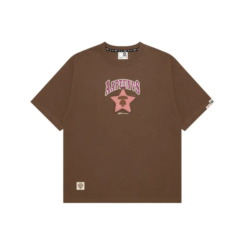 Aape Logo print T shirt-2