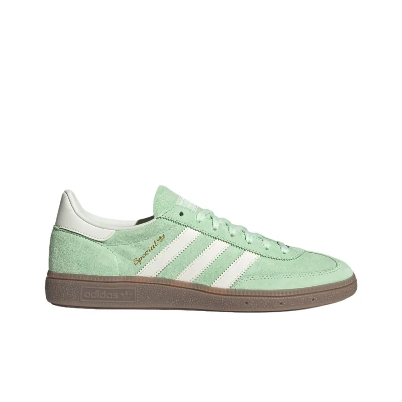 Adidas Originals HANDBALL SPEZIAL Anti Slip Wear Resistant Low Top Skateboard Shoes Unisex Green White-1