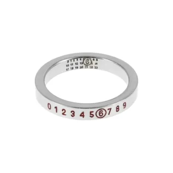 Maison Margiela Brass Rings Women's Gray