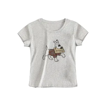 TOUCH T Shirt Women's Light Gray