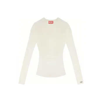 DIESEL M Peris Cut-Out Ribbed-Knit Top
