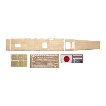 Hasegawa 1/350 Japan Marine Aircraft Carrier Kaga Wooden Deck Model Accessories