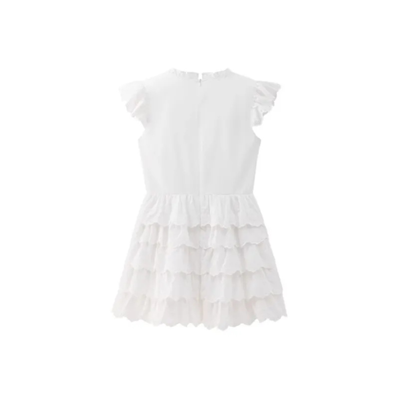 Mu Xiao Xin Short Sleeved Dress Women's-1