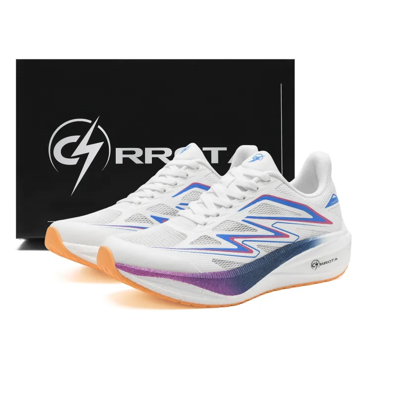 CHRROTA Low Top Running Shoes Unisex Blue Rose Leap Shadow-0