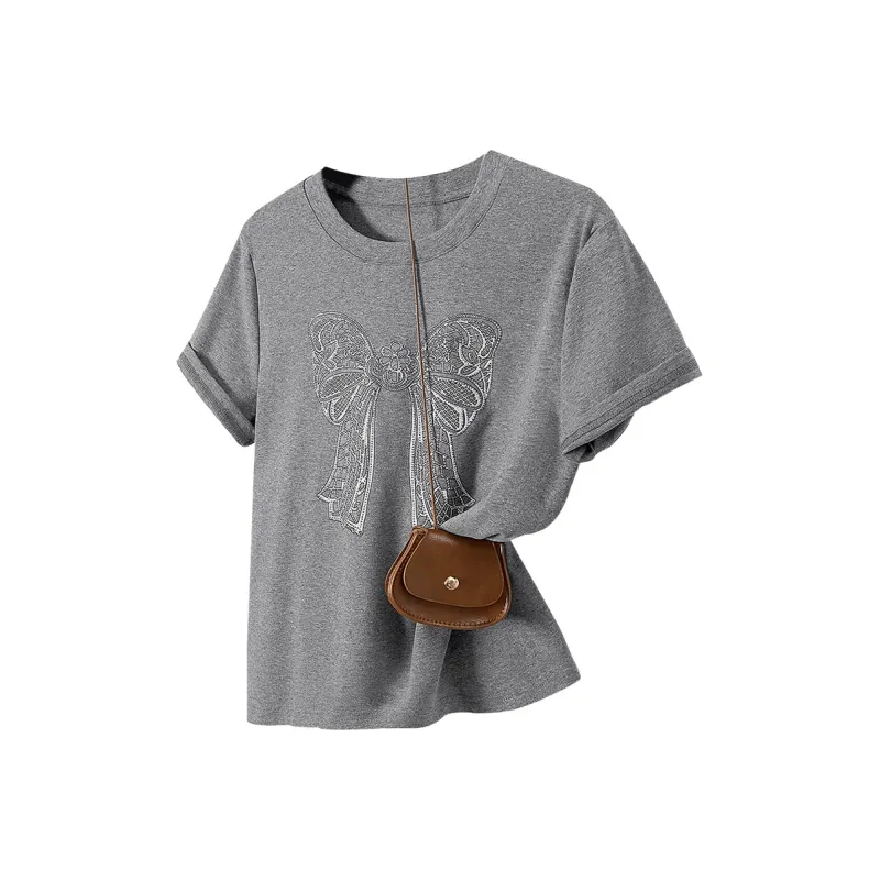TOUCH T Shirts Women's Dark Gray-0