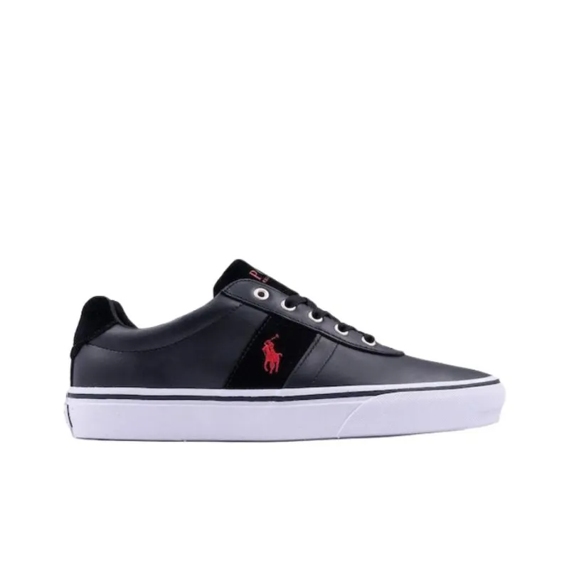 Polo Ralph Lauren Low Top Skateboard Shoes Men's Black-1