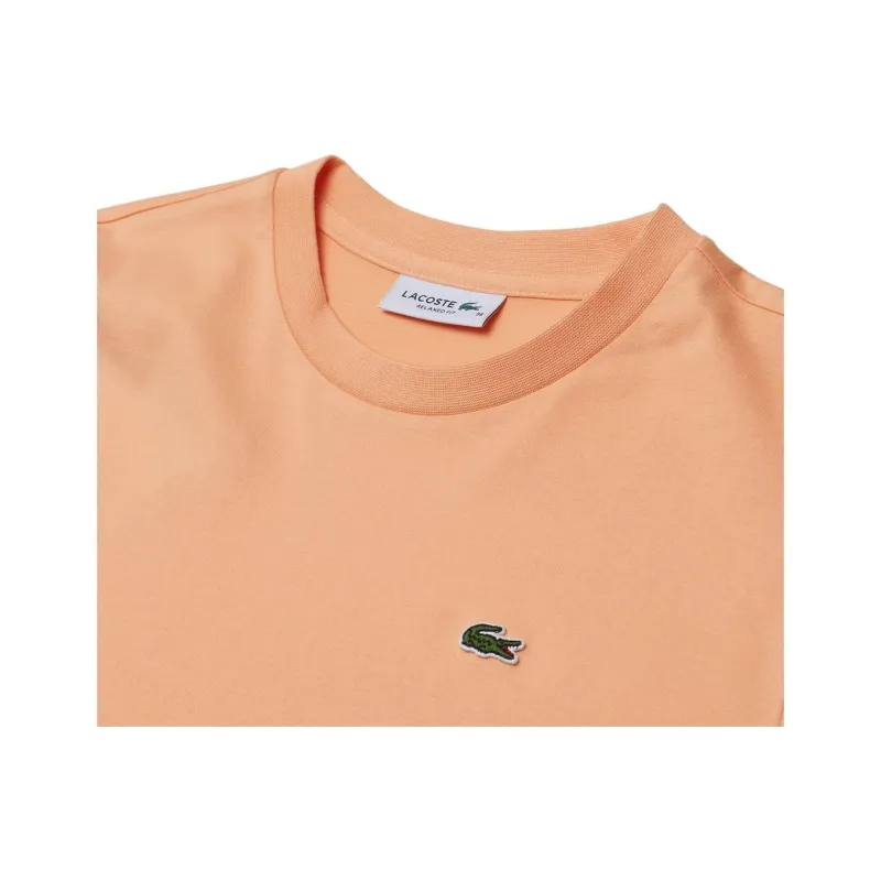 LACOSTE Logo appliqué Cotton T shirt-5