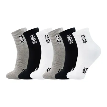 NBA Mid Calf Socks Men's 6 Pack