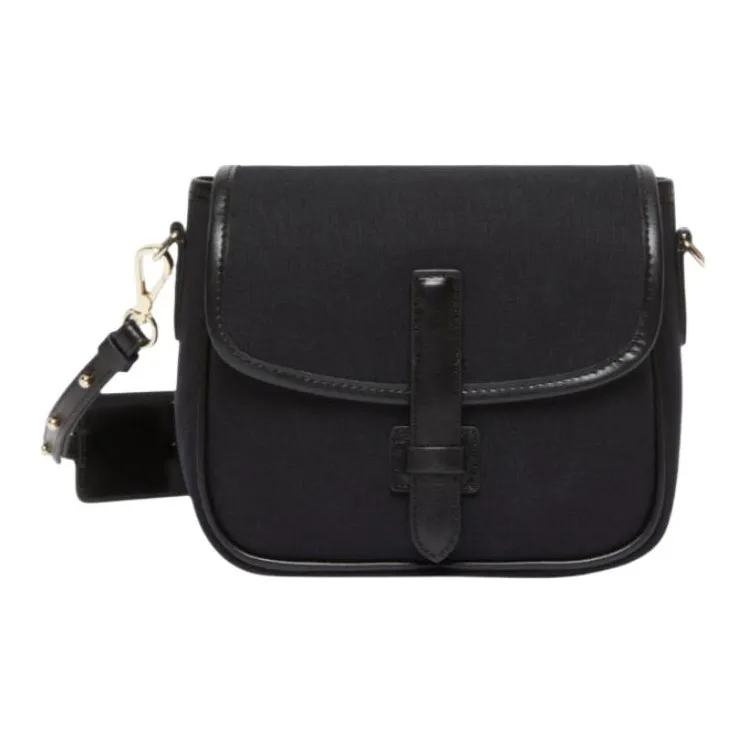 WEEKEND MaxMara Cotton Shoulder Bag Women's Black-0