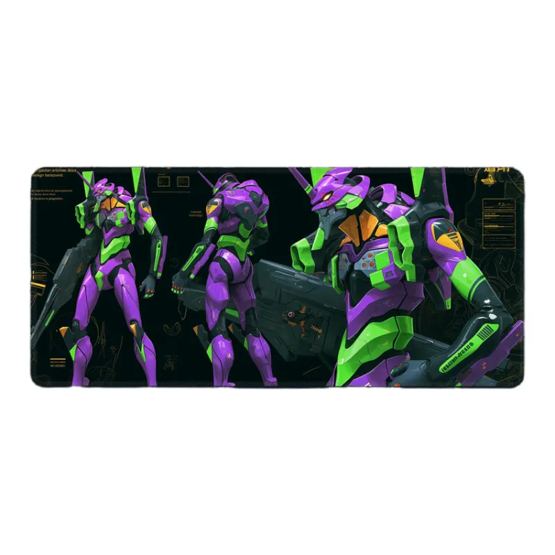 DANYIN Extra Large Evangelion Table Mats EVA Esports Computer Keyboard Pad Men's Thickened Home Mouse Pad Mouse Pads-17