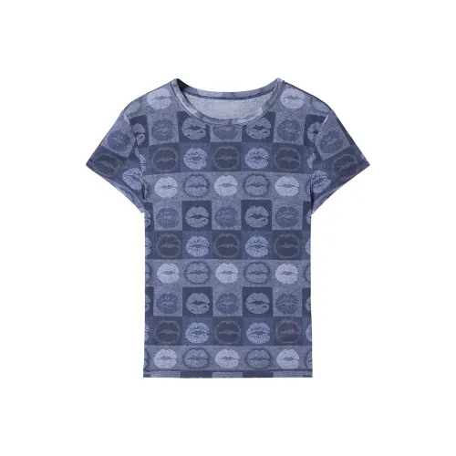 Miss Sixty T Shirts Women's Midnight Royal Blue