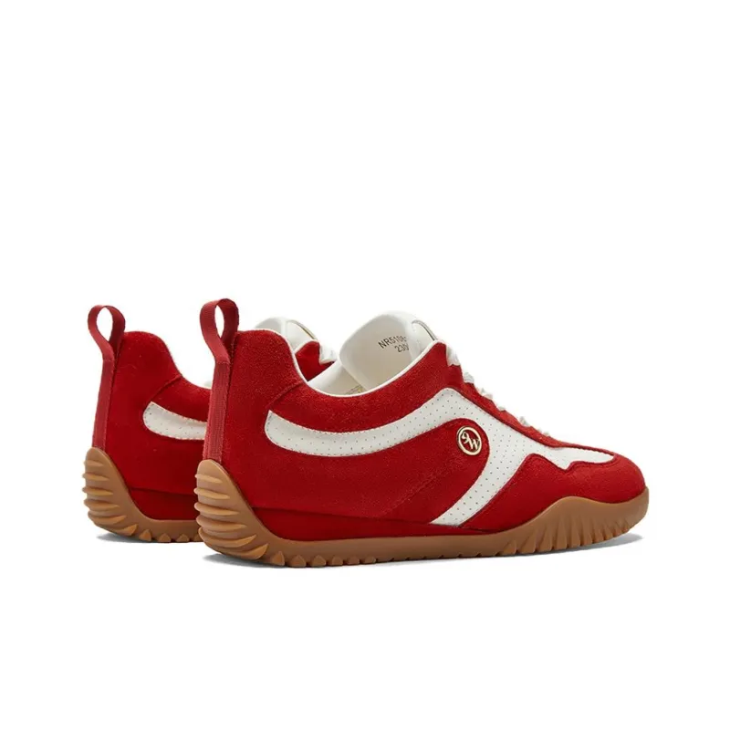 NINE WEST Low Top Casual Shoes Women's Red/White-3