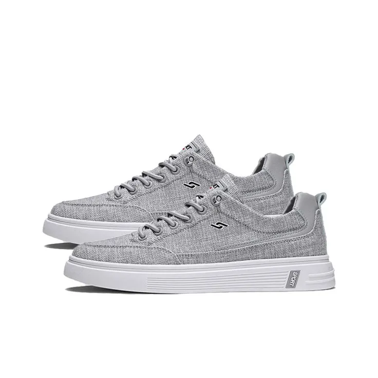 Yi Jiabao Slip Resistant Shock Absorbers Low Top Skateboard Shoes Men's-3