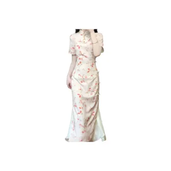 Mu Xiao Xin Short Sleeved Dress Women's