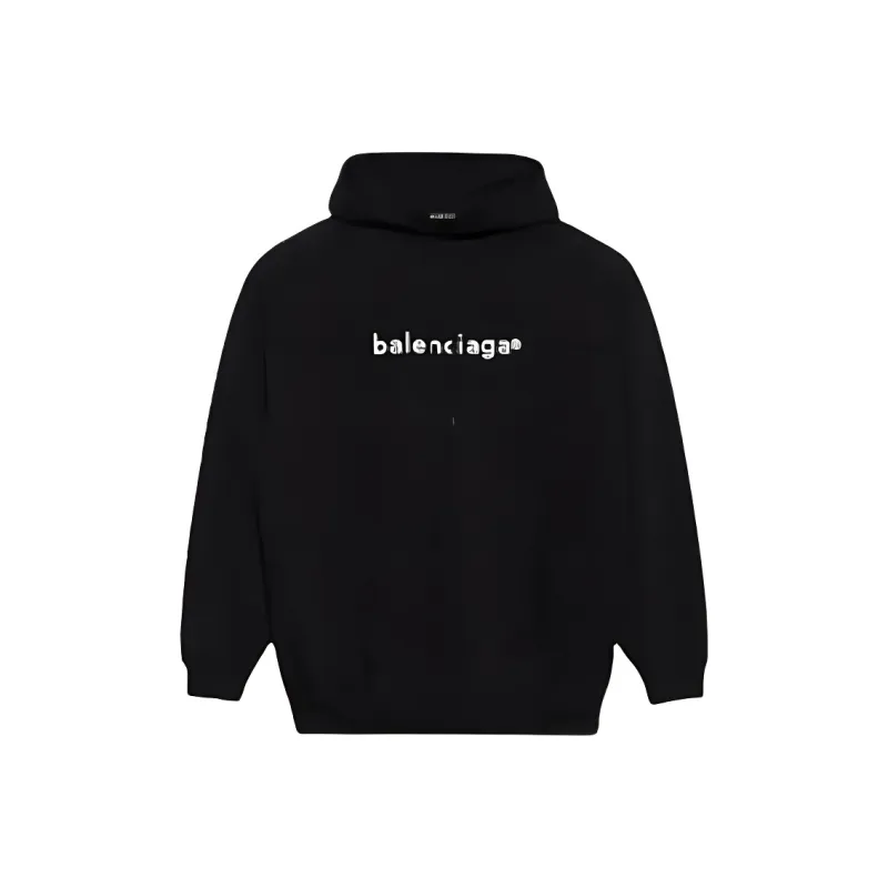 Balenciaga Women'ss New Copyright Medium Fit Hoodie-0