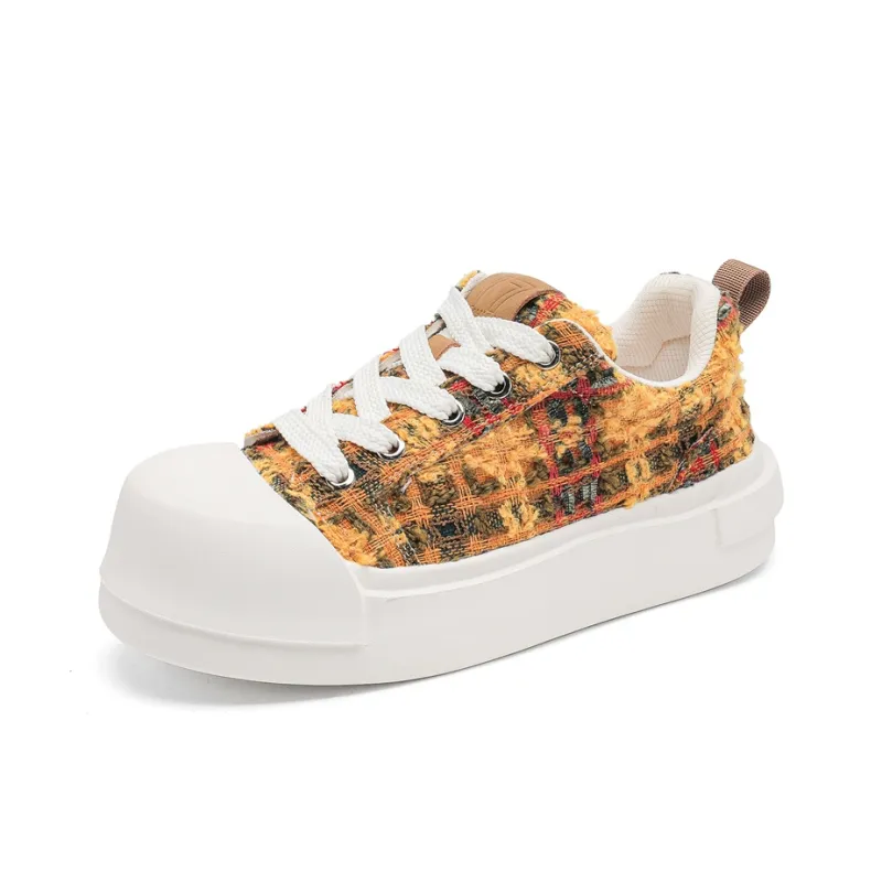 Gai Renpu Slip Resistant, Lightweight, And Breathable Low Top Skateboard Shoes Men's-6