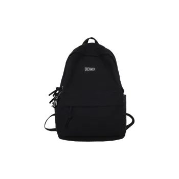 H YXIANG Canvas Backpack Unisex Multicolor