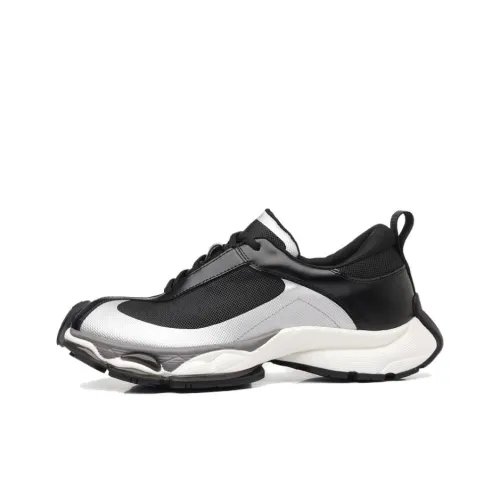 POPULAR ROUSE PR Mid Top Chunky Sneakers Men's