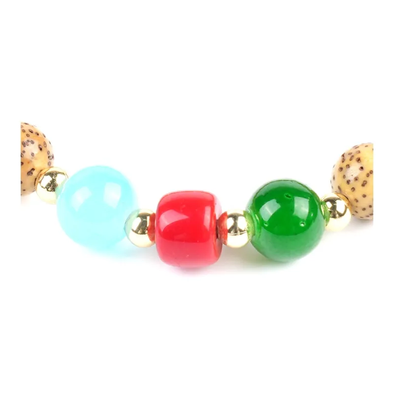 LINKY Laboratory Star Moon Bodhi Seeds Bracelets Unisex-8