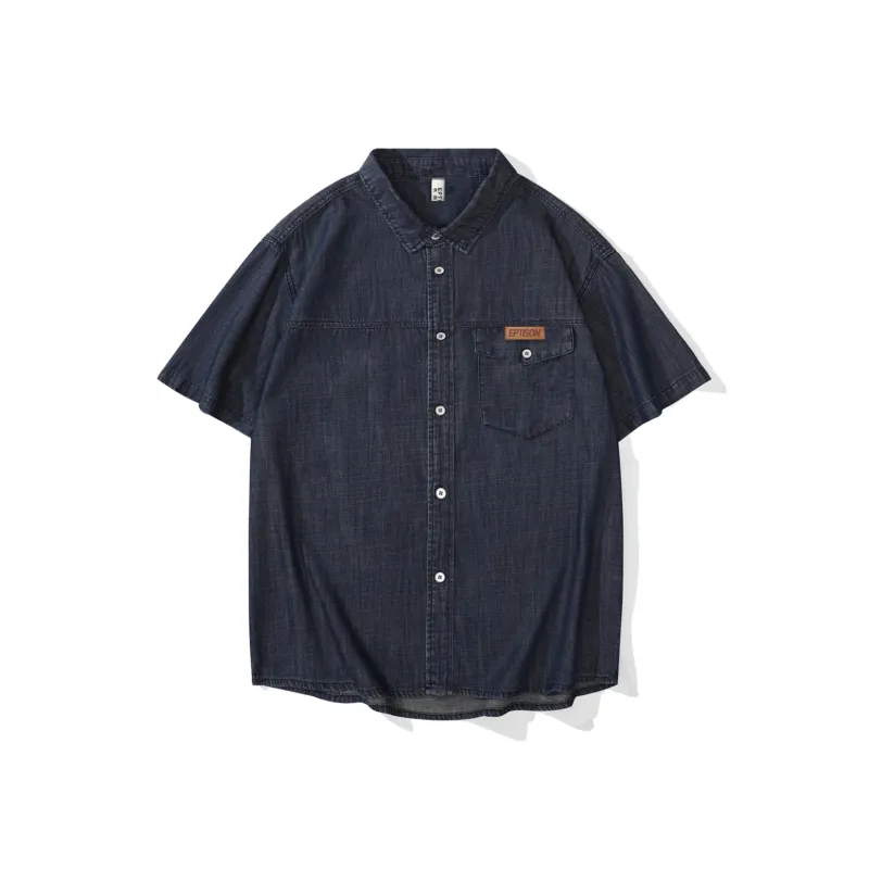 EPTISON Shirts Unisex Blue-0