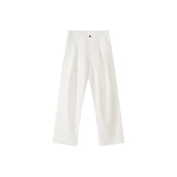 ASEDE Casual Pants Unisex White