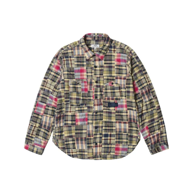 PALACE Engineered Garments Patch Work Madras Shirt-0