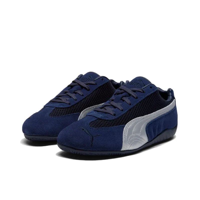 PUMA Speedcat Anti Slip Wear Resistant Low Top Casual Shoes Women's Blue Black-2