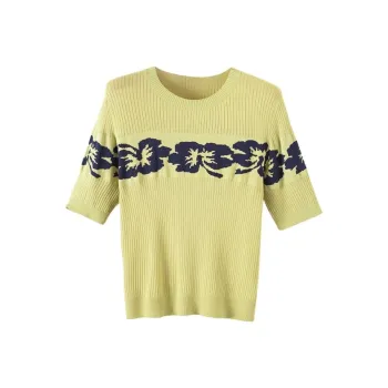 Late White Knitwear Women's Green