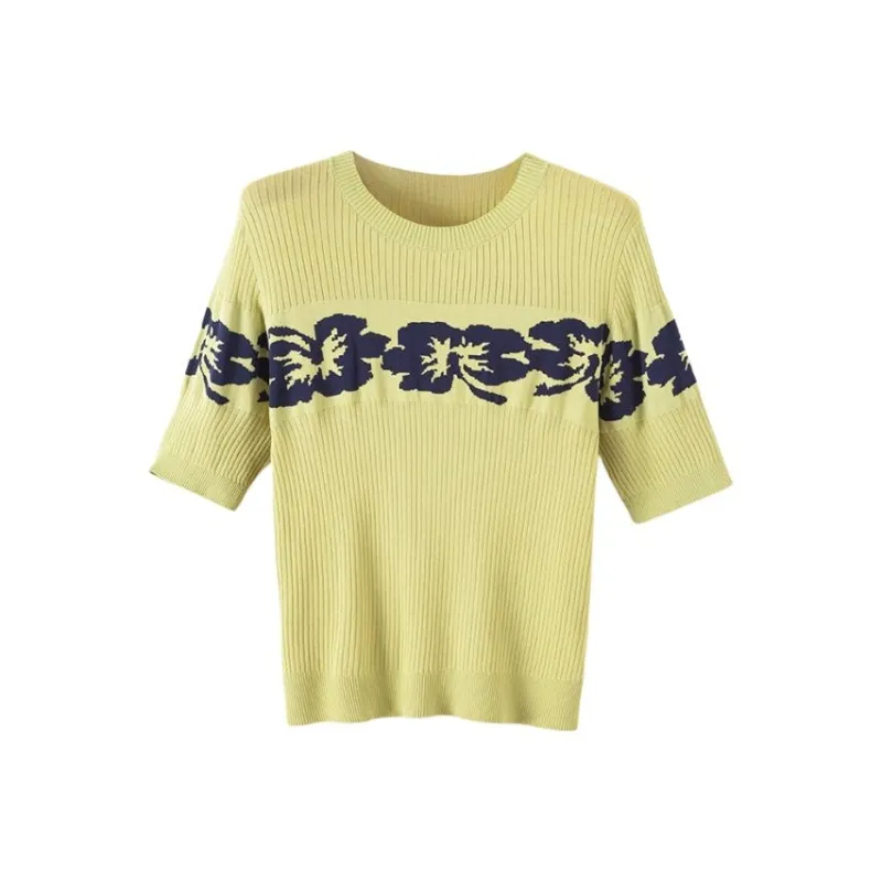 Late White Knitwear Women's Green-0