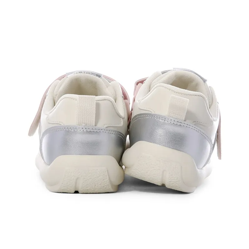 Ordifen Low Top Skateboard Shoes Women's Pink Silver-3