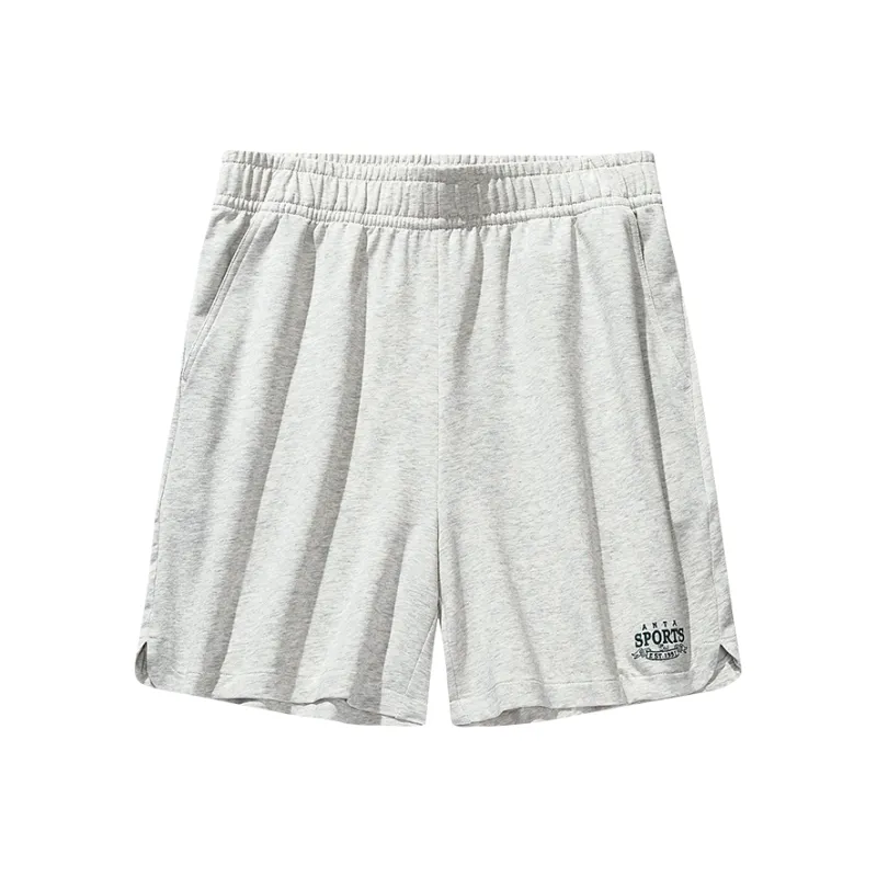 Anta Life Collection Casual Shorts Women's Gray Heather Gray-0